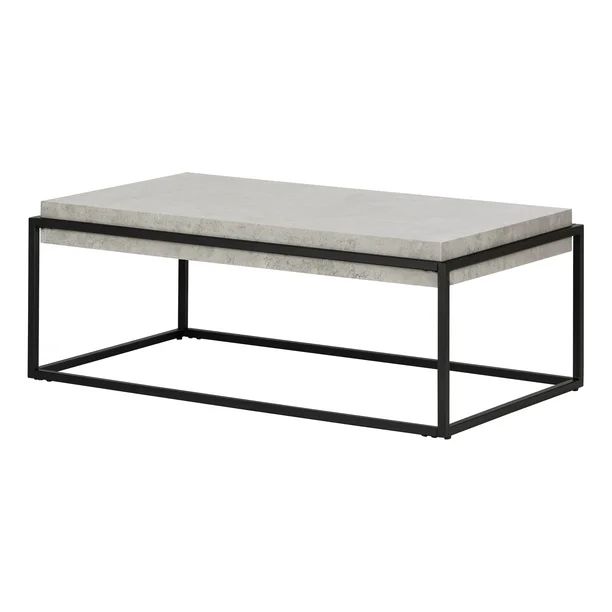 South Shore Mezzy Modern Industrial Coffee Table, Multiple Finishes | Walmart (US)