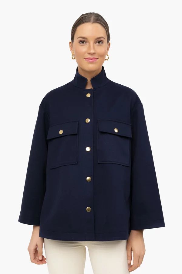 Navy Marant Shirt Jacket | Tuckernuck (US)