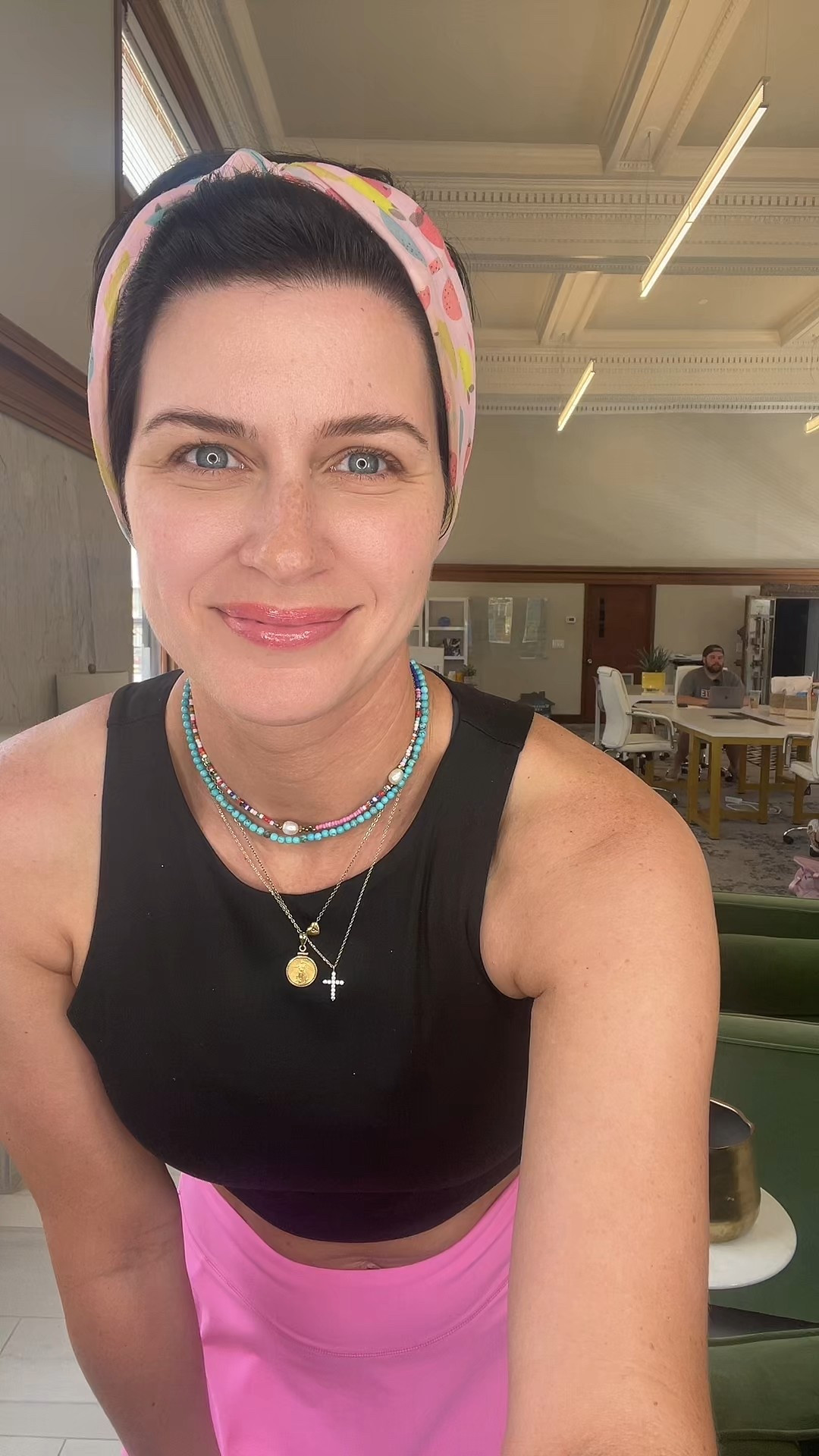 Gym OOTD 💪💗
This morning’s gym look! I’m obsessed with this scalloped skirt — I have it in black and this fun hot pink. It comes in so many cute colors, and I love the length. 

Linking my tank and shoes too — these tanks are seriously the best. So comfy and super flattering!

🛍️ Everything’s linked

#LTKActive #LTKU #LTKSummerEdit