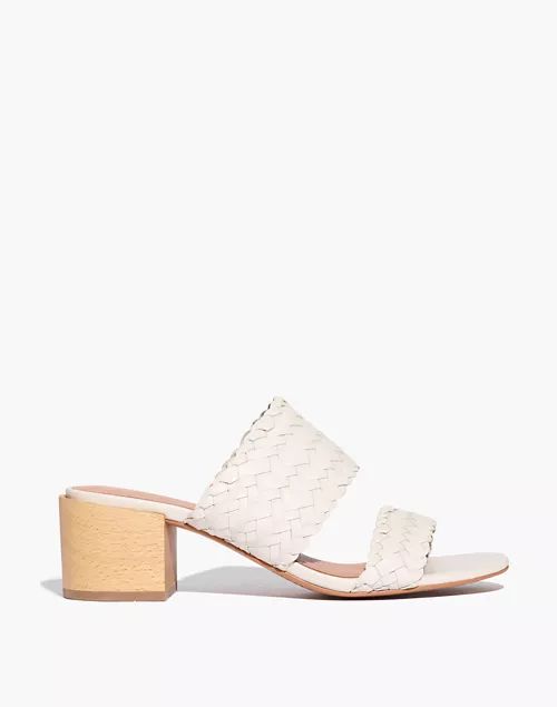 The Kiera Mule Sandal in Woven Leather | Madewell