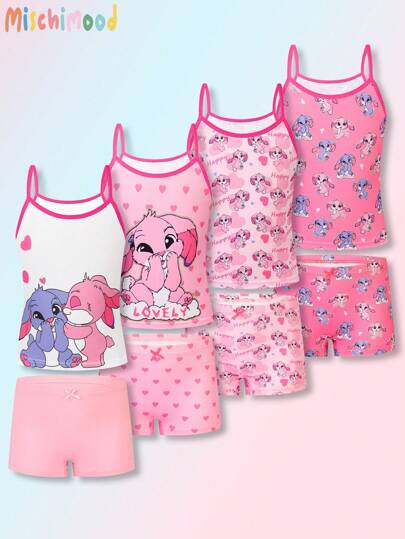 $15.54
-51%
$31.69
SHEIN 4pcs/Set Young Girl Cute Bunny & Heart Graphic Camisole Top & Briefs Underwear Set, Soft Material
4.94
(500+)
#20 Bestseller
in Multicolor Young Girls Underwear

Size
Default
8Y
-
12Y
4Y
5Y
6Y
7Y

Size Guide
Qty:

 | SHEIN