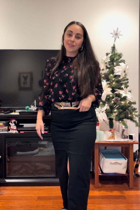 A great holiday outfit that isn’t red! Here are similar pieces to mine! 

#LTKSeasonal #LTKHoliday #LTKworkwear