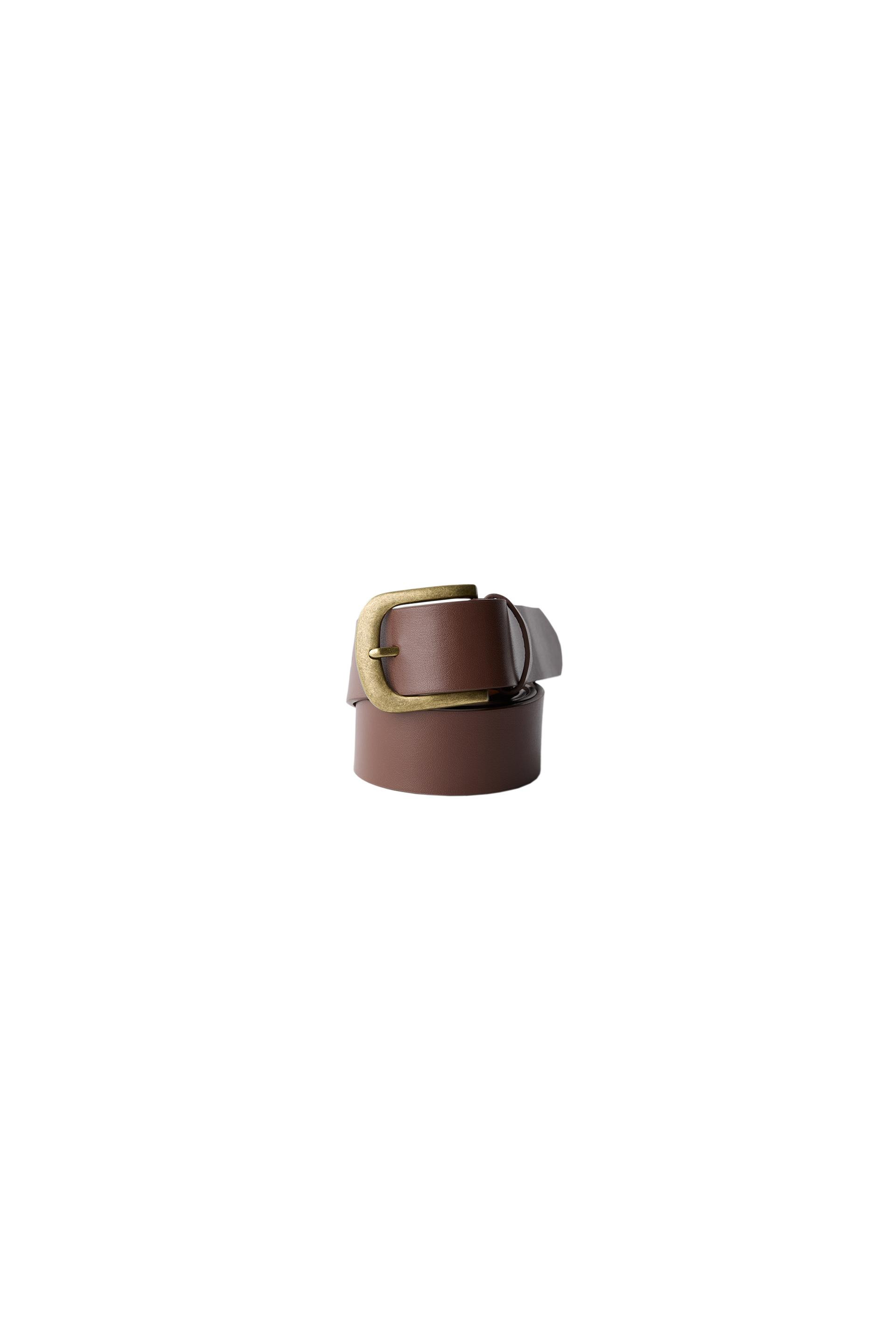 Zara - Faux Leather Belt - Kids - Black - Kids | Zara US