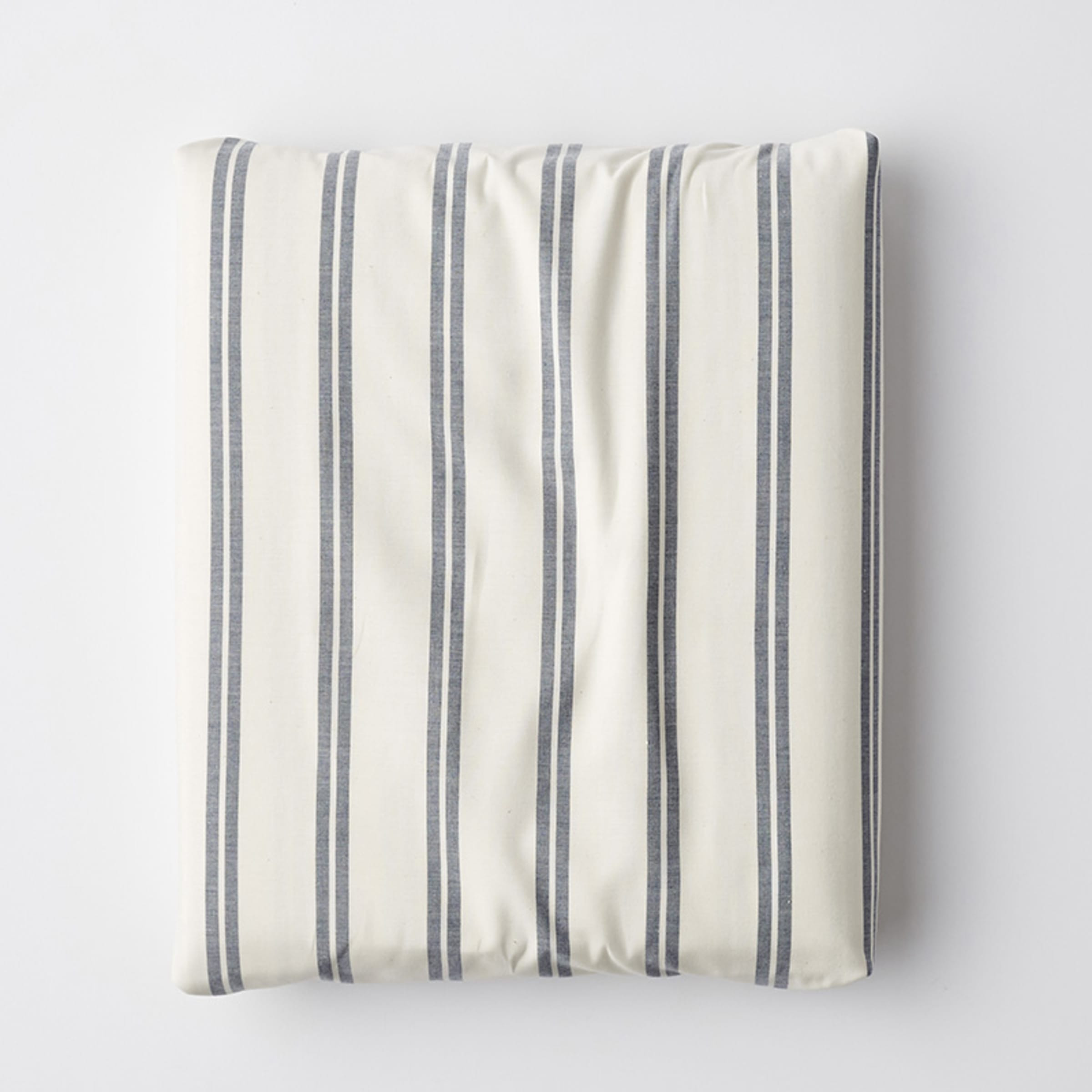 Company Cotton™ Narrow Stripe Percale Fitted Sheet | The Company Store