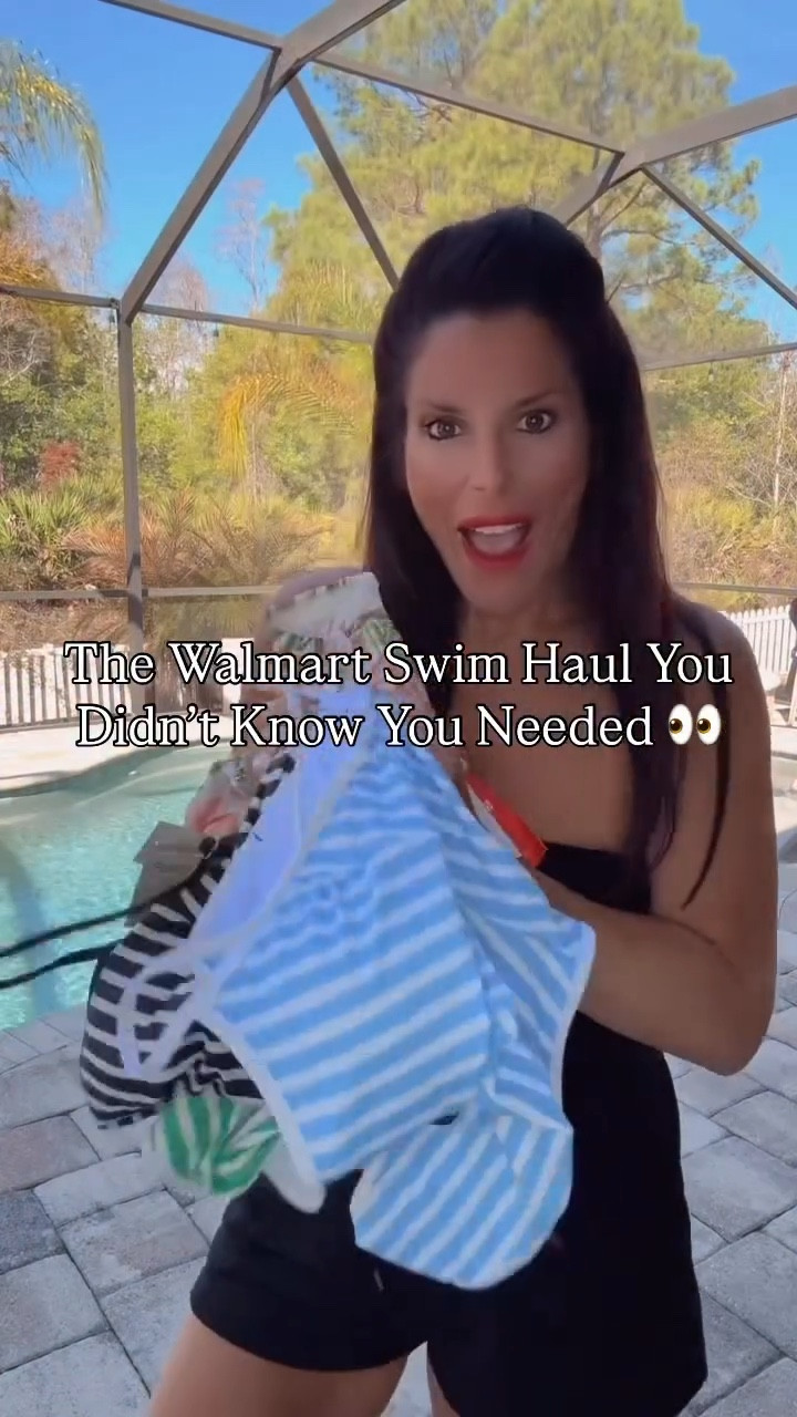Affordable, flattering, and mom-life approved. Consider this your sign to run, not walk, because these swimsuits had no business being this cute, this comfy, and this budget friendly. Summer just called… and apparently we’re all shopping at Walmart now. 🏖️👙✨

Comment “Swim” To Shop

#swim #swimwear #swimsuit #swimsuits #walmart