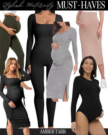 Maternity pieces that have gotten me through my 1st, 2nd and 3rd trimester feeling stylish and still comfortable. Very versatile pieces that I've styled with boots, heels or sneakers! 

#LTKover40 #LTKbump #LTKfindsunder50