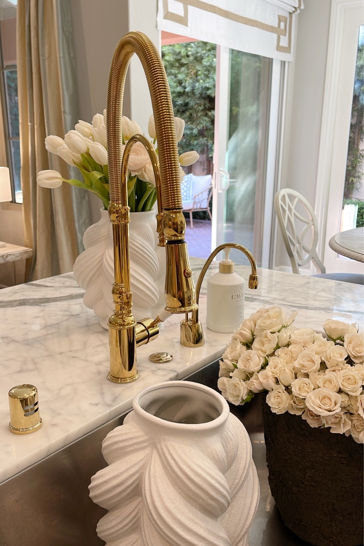 My brass kitchen faucet is one of my favorite accents in my kitchen. 🤍

#LTKHome