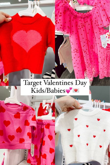 Target Valentines Day❣️
Kids + Babies Valentines Outfits 

#LTKkids #LTKbaby #LTKSeasonal