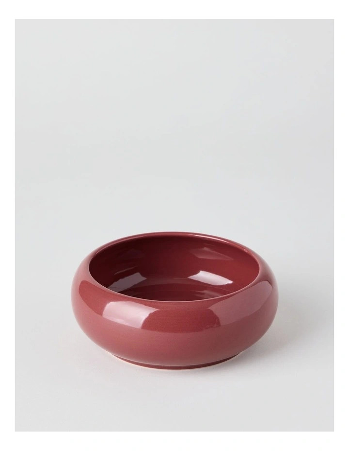 VueBubble Cereal Bowl 20.5cm x 7cm in Burgundy | Myer