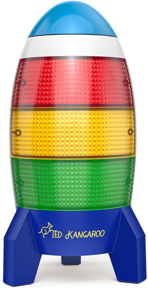 Countdown Timer! Blast Off Visual Timer for Kids with Audio Rocket, 0-24 Hour Countdown, Memory F... | Amazon (US)