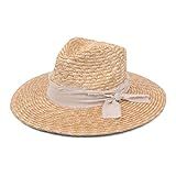 ale by Alessandra Women's Solange Sunhat in Natural, Adjustable | Amazon (US)