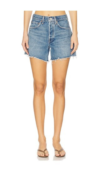 AGOLDE Parker Long Short in Blue. - size 29 | Revolve Clothing (Global)