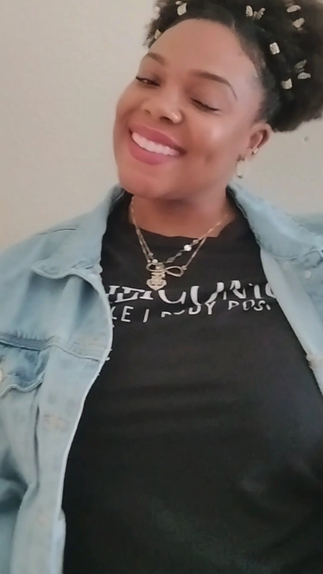 You guys I can't stop wearing butterfly clips in my high puff Afro!🪮🦋 It screams spring festival vibes.🌿🌺 But then again I wear these all the time to make high puff hairstyles pop more. 

#LTKootd #LTKFestival #LTKMidsize