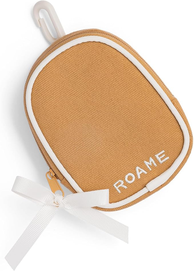 Roame Mini Companion Pouch – Compact Makeup Bag with Clip, Small Cosmetic & Toiletry Organizer ... | Amazon (US)