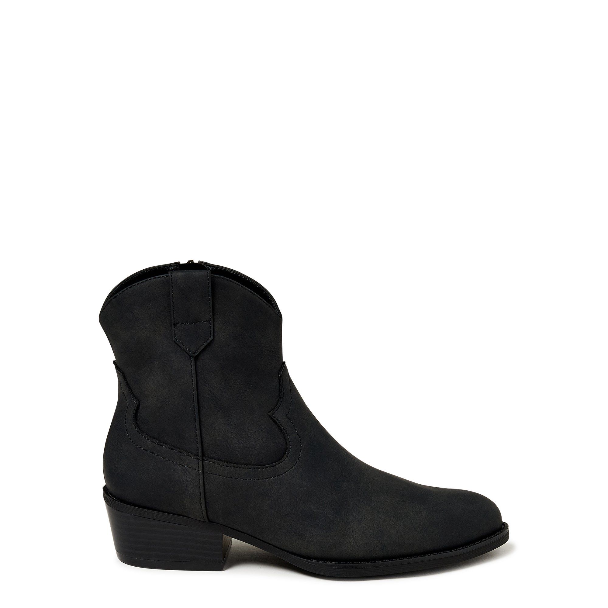 Time and Tru Women's Pull On Western Boot | Walmart (US)
