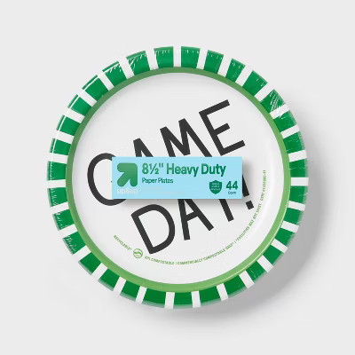 Disposable Dinnerware Paper Plates 8.5" - Game Day - 44ct - up&up™ | Target