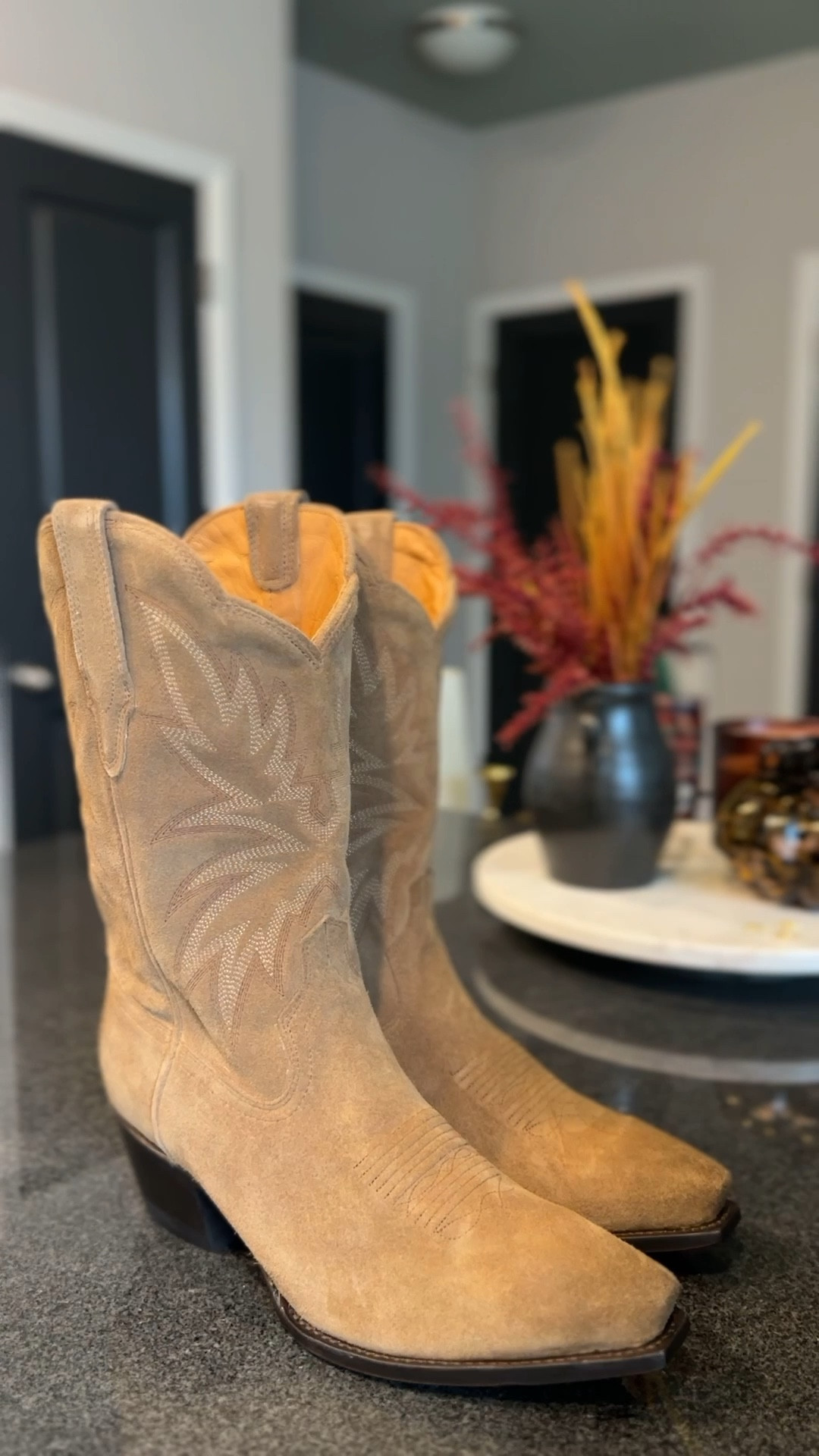 unboxing my new cowgirl boots for fall! My fav style and brand - I do my true size 10.5 and they’re perfect for my wide feet. Consider sizing down .5 if you don’t have wide feet! 

#LTKStyleTip #LTKShoeCrush #LTKSeasonal