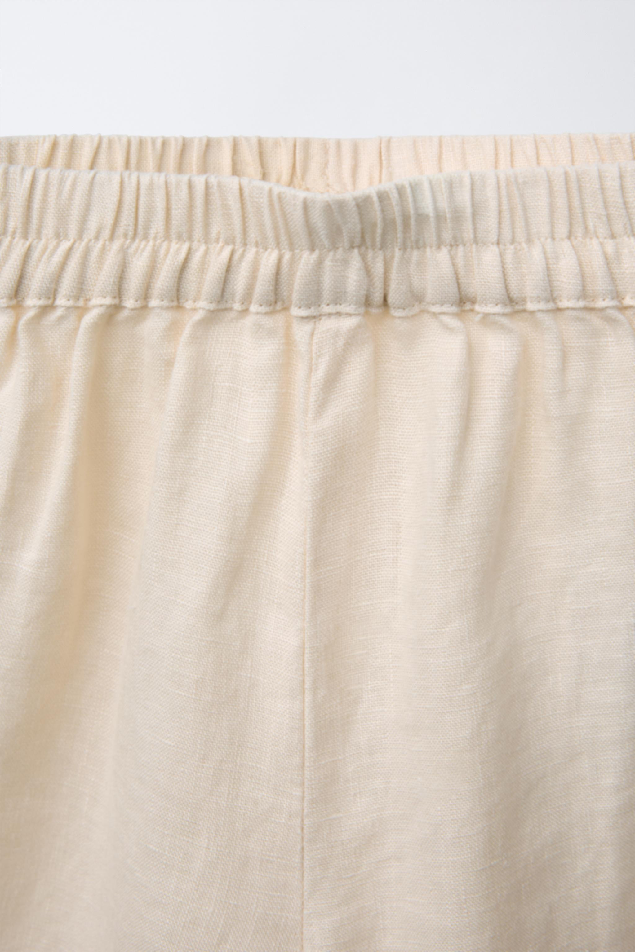 100% LINEN CULOTTES | Zara US