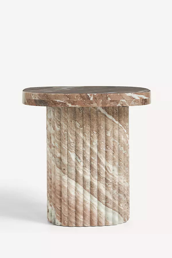 Kanta Marble Side Table | Anthropologie (US)