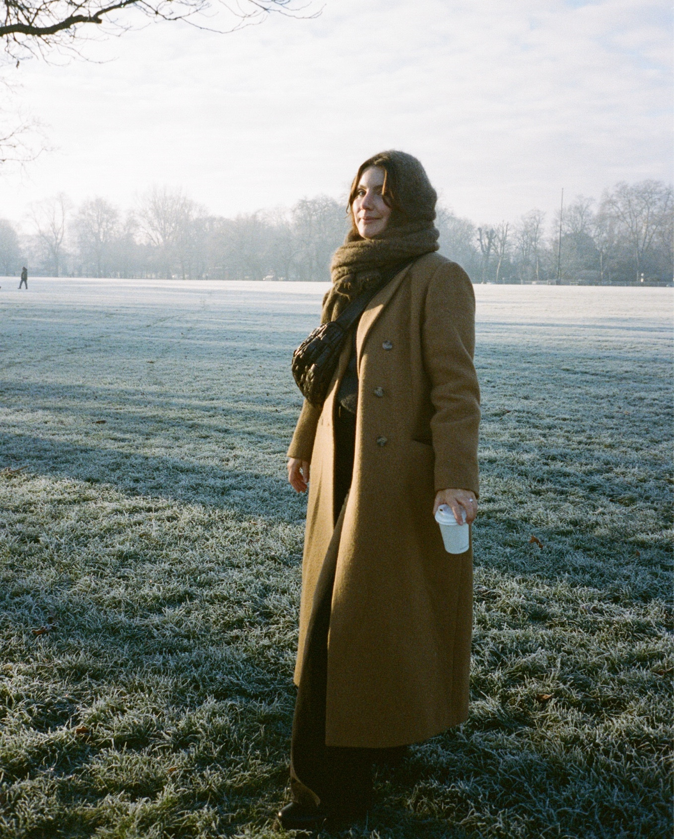 Keeping warm in this Whistles camel wool coat 🧥 

#LTKeurope #LTKwinter