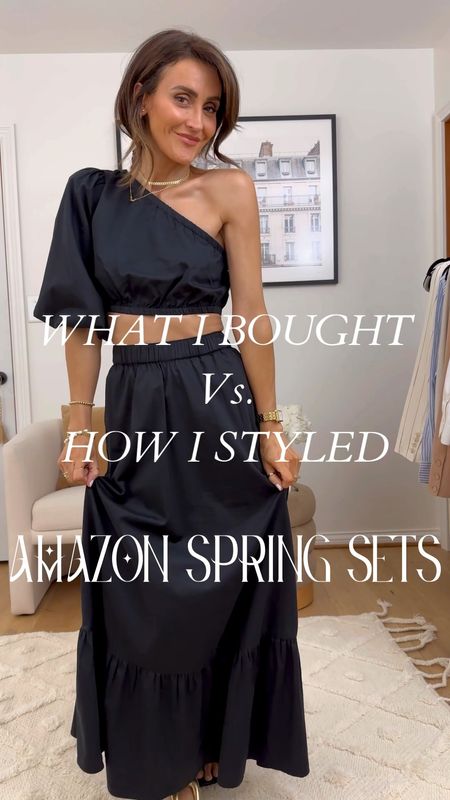 What I Bought vs. How I Styled - Amazon elevated spring sets edition. Comments AMAZON SETS bellow to receive the links to shop in your DM! 

Everything fits tts/xs 

O que eu comprei e como montei os looks - edição Amazon conjuntinhos de primavera. Comente AMAZON SETS para receber os links de compras diretamente na sua direct! #amazonfashionfinds #howtostyle 

#LTKunder100 #LTKshoecrush #LTKstyletip