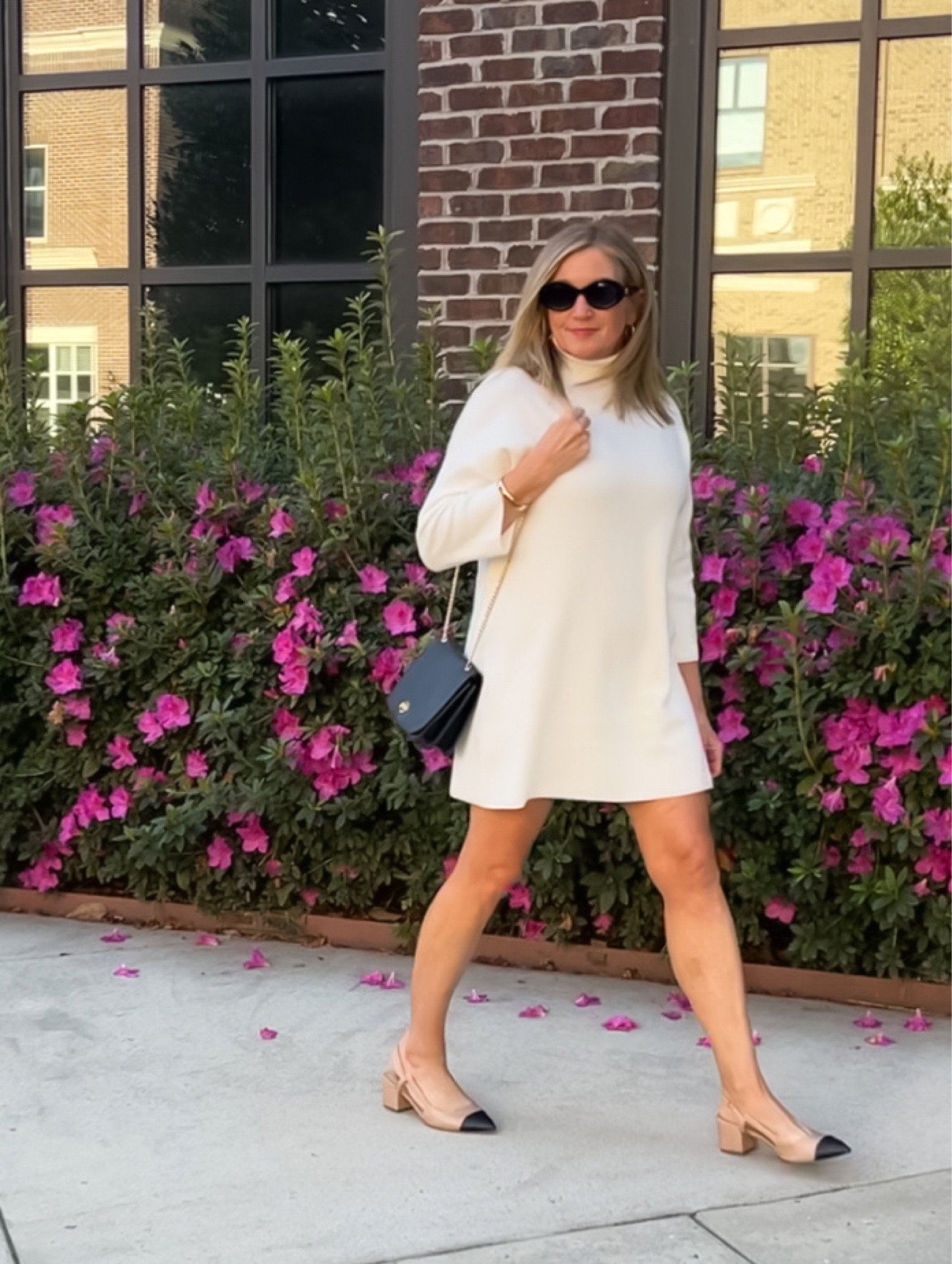 The perfect fall to winter sweater dress.  Runs tts.  #falldresses #sweaterdress #fallfashion #overfifty

#LTKover40 #LTKSeasonal #LTKstyletip