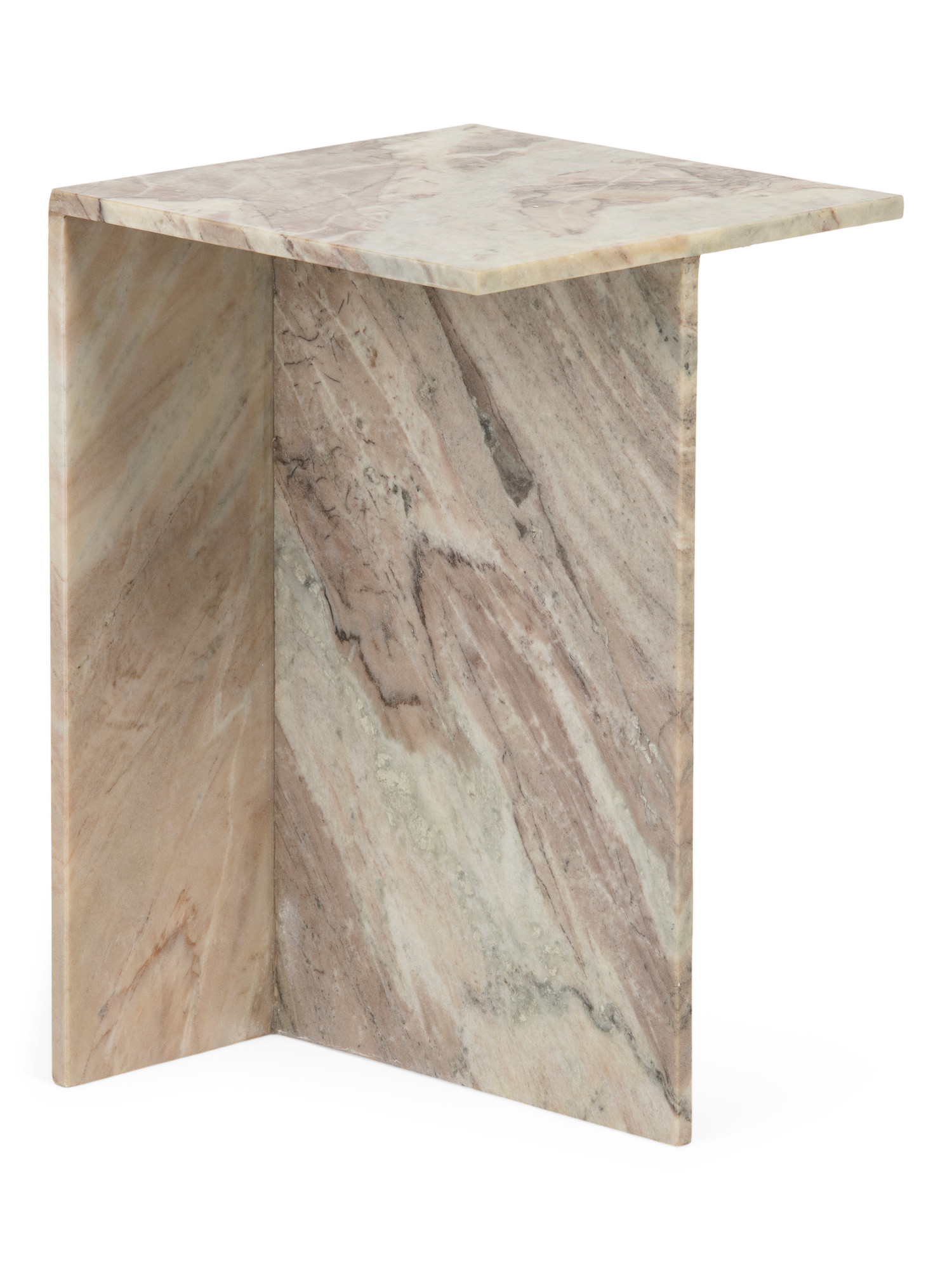 20in Torrento Marble Accent Table | Furniture & Lighting | Marshalls | Marshalls