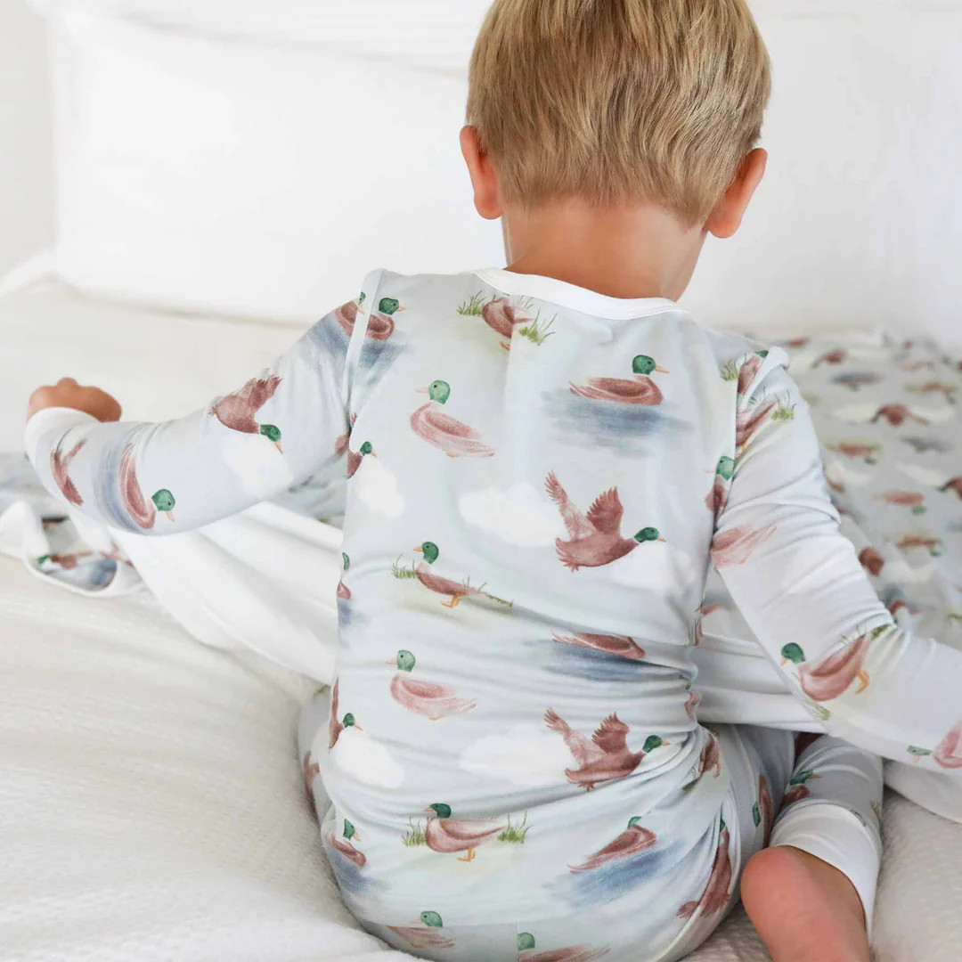 Little Duckling Two Piece Pajama Set* | Caden Lane