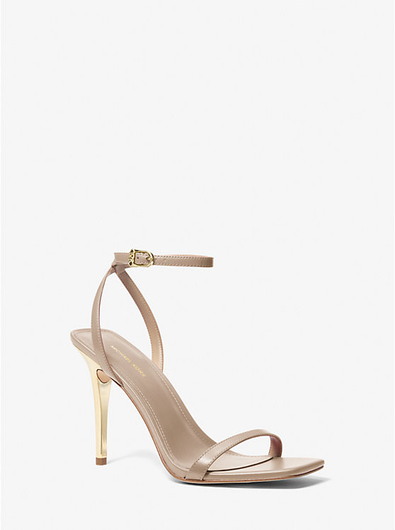 Liana Leather Sandal | Michael Kors US