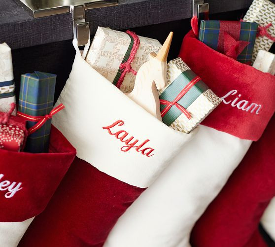 Classic Velvet  Stockings | Pottery Barn (US)