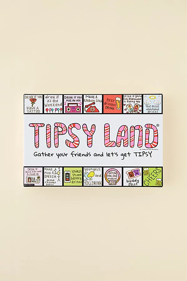 Tipsy Land Party Board Game | Urban Outfitters (US and RoW)