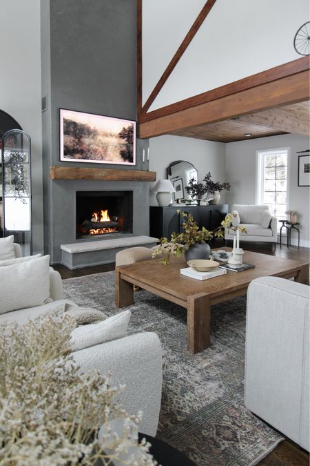 Airy, moody, organic, earthy, neutral, lived-in…all the things I love most in a family room! 

#LTKstyletip #LTKhome