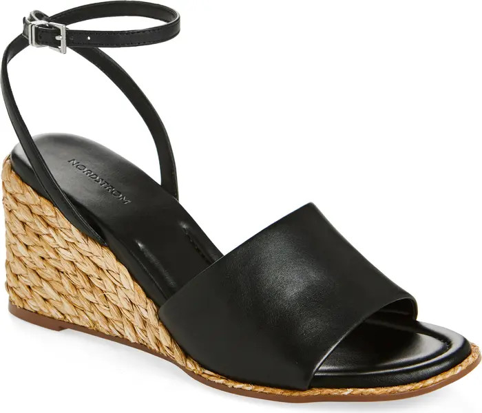 Arlene Ankle Strap Wedge Sandal (Women) | Nordstrom