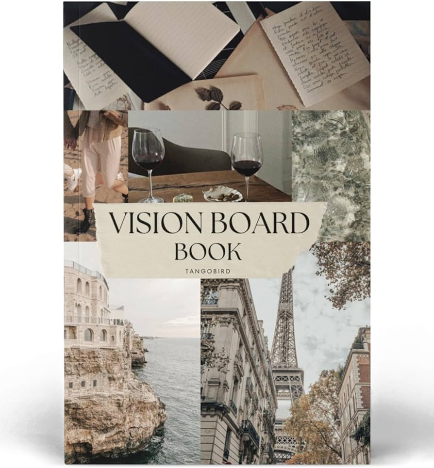 Tangobird Vision Board Book: Clip Art Images & Words in All Categories, for Visualizing Your Goal... | Amazon (US)