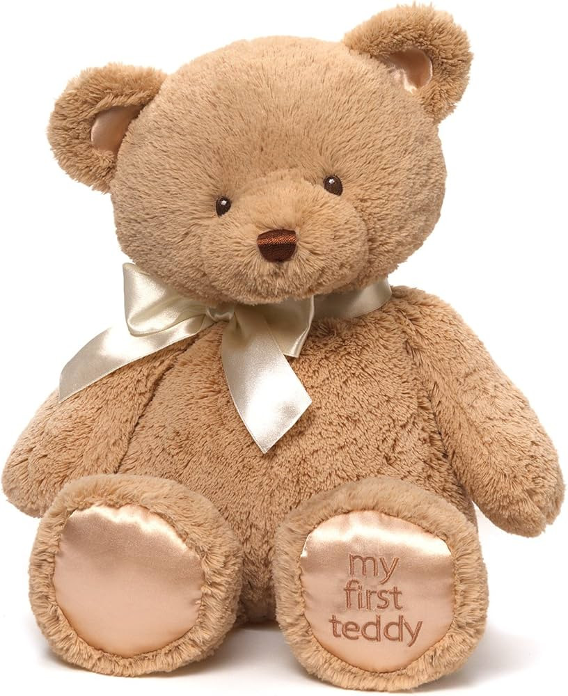 GUND Baby My First Teddy Bear, Ultra Soft Animal Plush Toy for Babies and Newborns, Tan, 18” | Amazon (US)