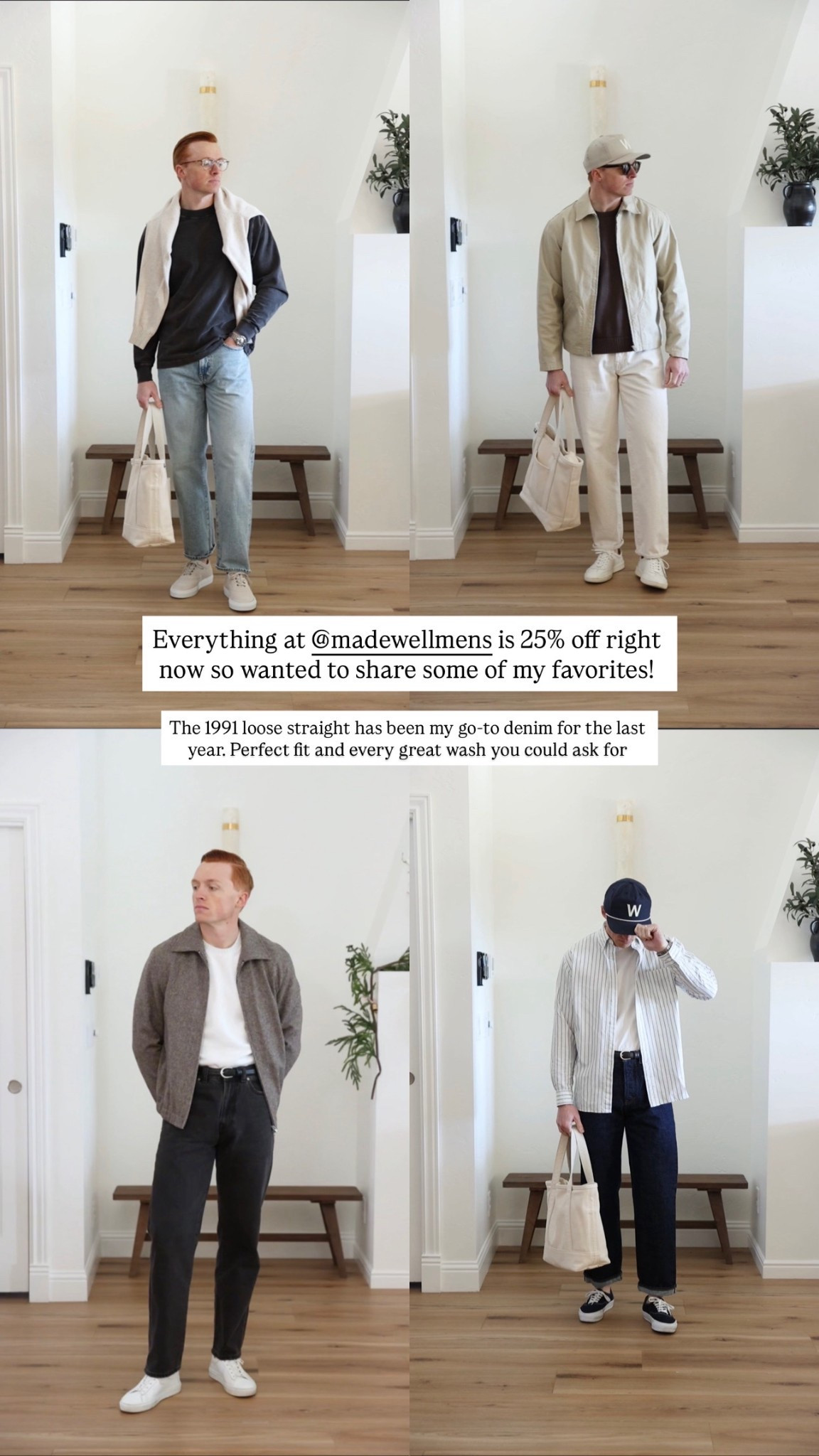 Lots of great pieces at Madewell 25% off for insiders right now! These are my favorite denim.

#LTKMens