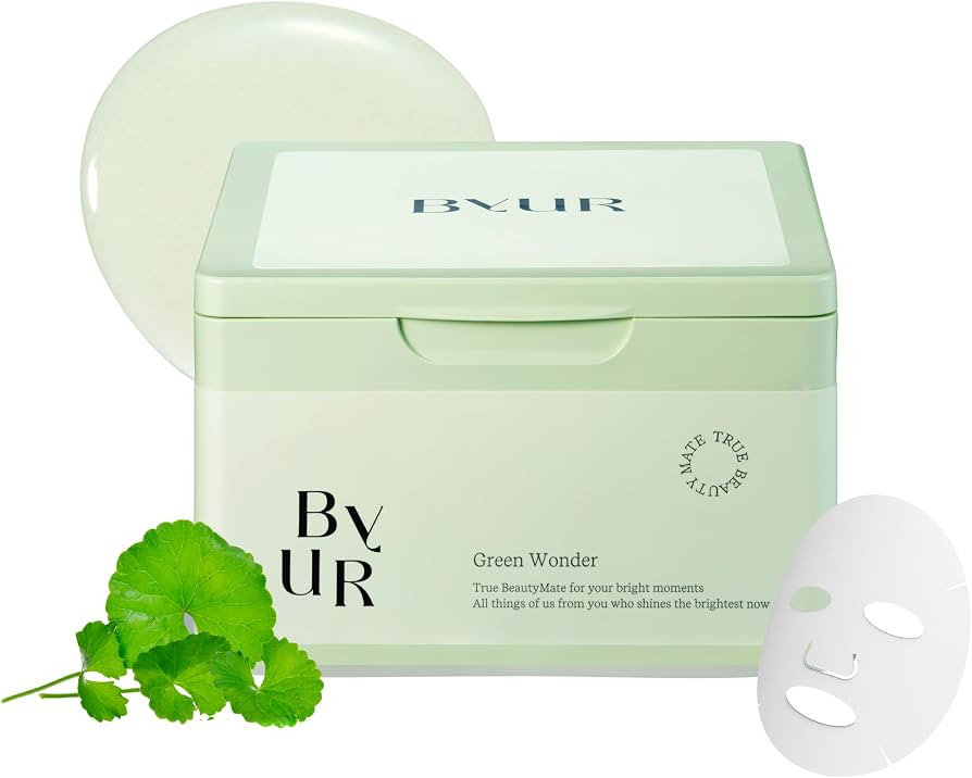 Green Wonder Daily Aqua Serum Mask (30 Count) Hydrating Moisturizing Face Mask, Soothing & Rednes... | Amazon (US)