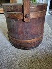 11 Inch Old Firkin Sugar Bucket Wooden Brown Pantry Box Box-Primitive 1800's  | eBay | eBay US