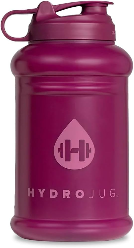 HydroJug Half Gallon Water Bottle 64oz - Leakproof, Carry Handle, Dishwasher Safe, BPA Free - All... | Amazon (US)