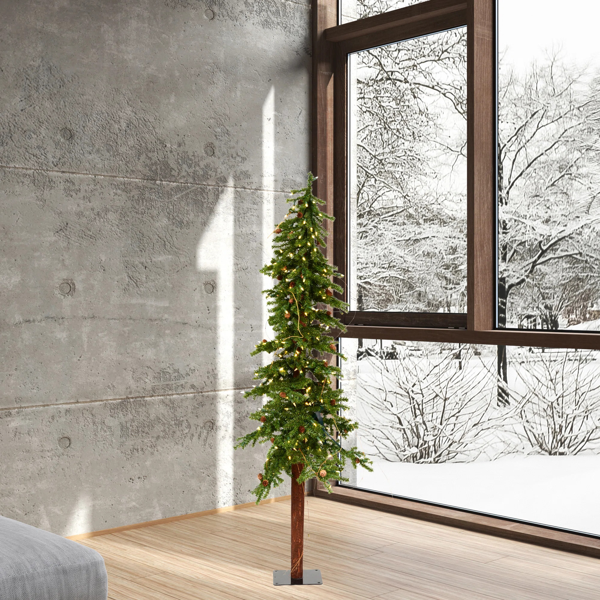 The Holiday Aisle® Alpine Artificial Christmas Tree | Wayfair | Wayfair North America