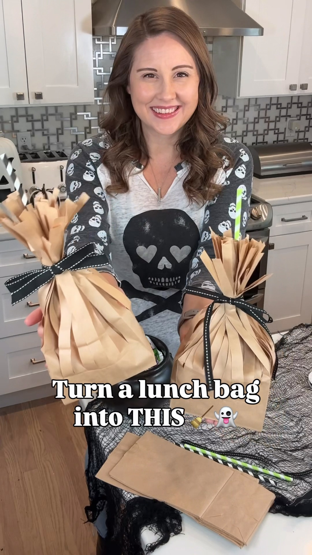 🧹✨ The CUTEST little witch broom treat bags for spooky season!! 👻🎃 Such an easy Halloween DIY and they turn out SO fun!

All you need are paper lunch bags, paper straws + ribbon—then fill them with candy, little toys, or Halloween surprises! 🍬🕷️ Perfect for classroom treats, Halloween parties, boo baskets, or handing out to trick-or-treaters! 🖤

You’re definitely going to want to save this one for Halloween! 🧙‍♀️✨

#LTKHalloween #HalloweenDIY #HalloweenTreats #WitchBroom #HalloweenPartyIdeas #BooBasketIdeas #SpookySeason #LTKFamily

#LTKSeasonal #LTKmomlife #LTKHome