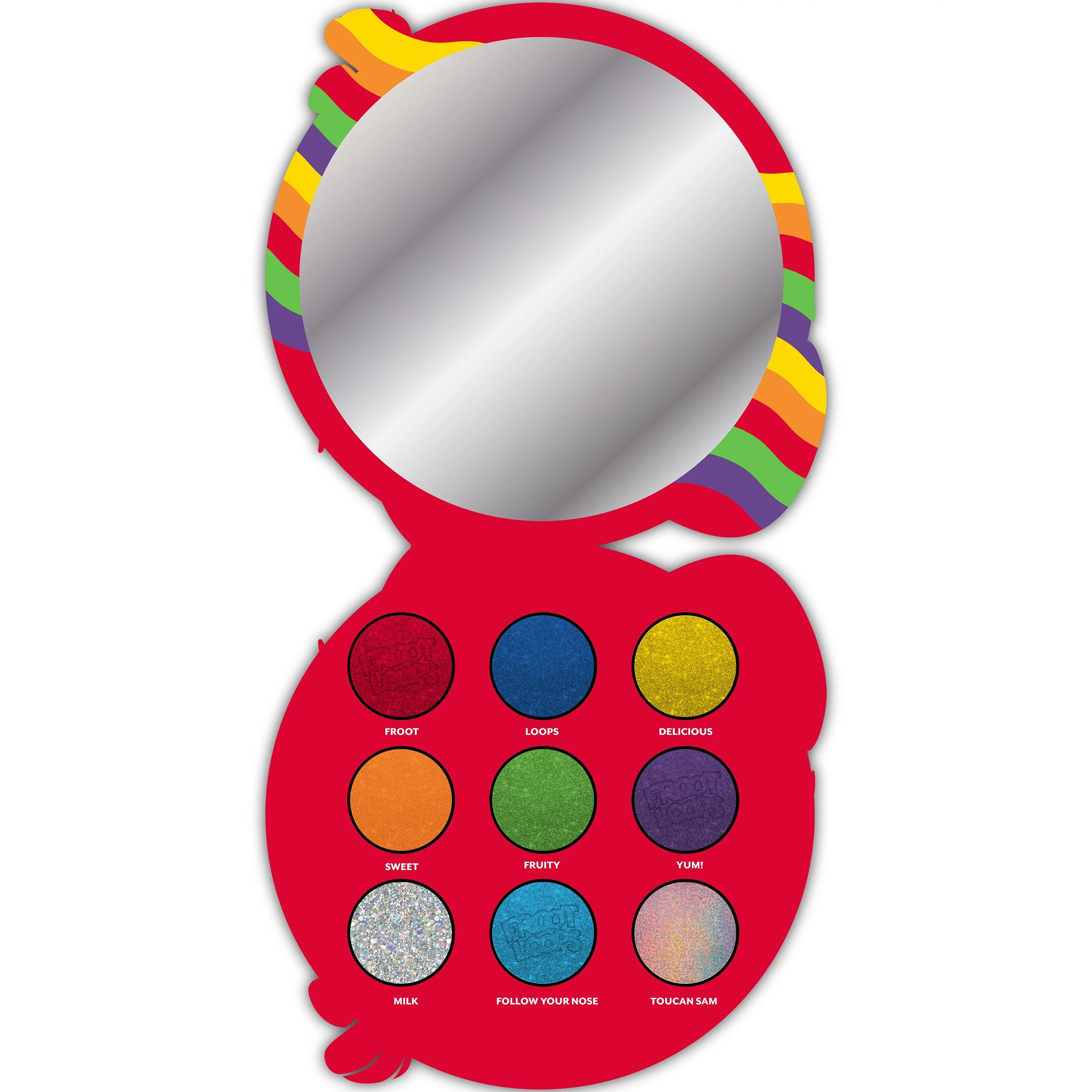 Fruit Loops Eyeshadow Pallette With Mirror, 9 colors, 6g | Walmart (US)