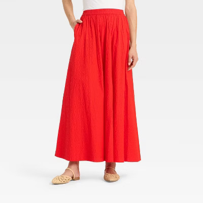 Women's Maxi Picnic A-Line Skirt - A New Day™ | Target
