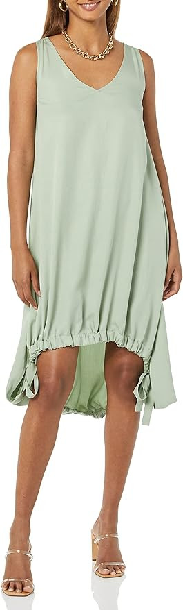 TEREA Women's Brielle Adjustable Hem Mini Tank Dress | Amazon (US)