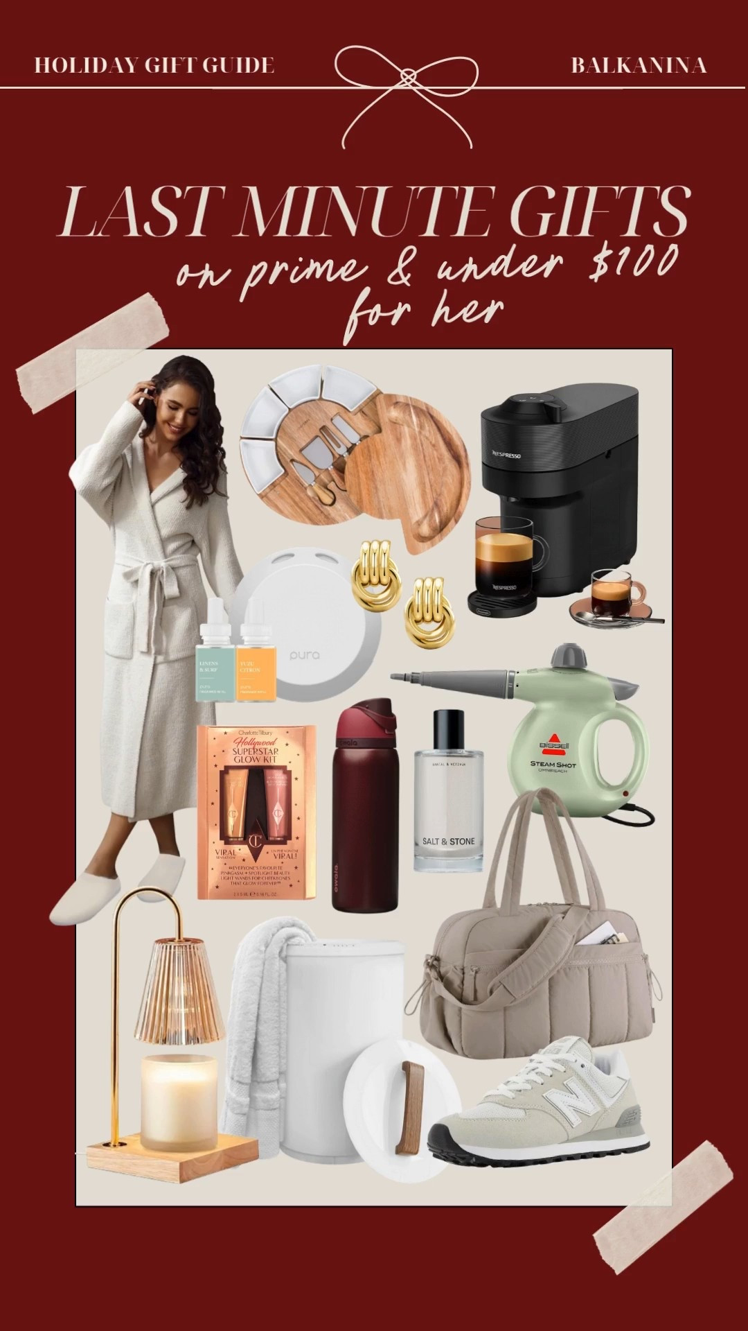 Last minute gifts for her! All under $100 and on Amazon prime! If you're like me and wait until last minute you don't have to settle for a gift card! These are all gifts I'd love to give and receive! 

Last minute gifts, gifts for her, gifts for wife, gifts for friend, gifts for sister, Christmas gift guide 

#LTKFindsUnder100 #LTKHoliday #LTKGiftGuide