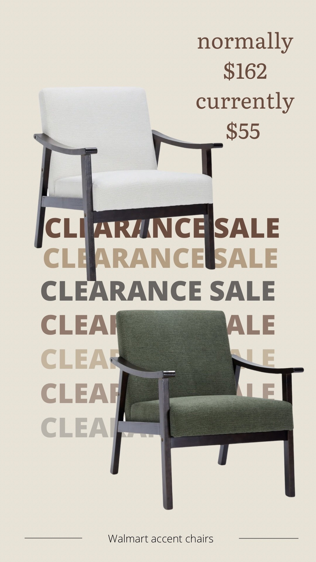 Affordable accent chair $55 normally $162 #walmartfind #accentchair #sale 

#LTKSaleAlert #LTKdayinmylife #LTKHome