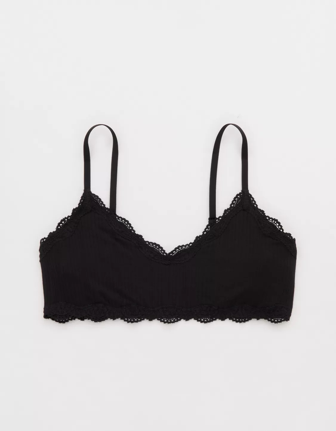 Superchill Modal Lace Trim Bralette | Aerie