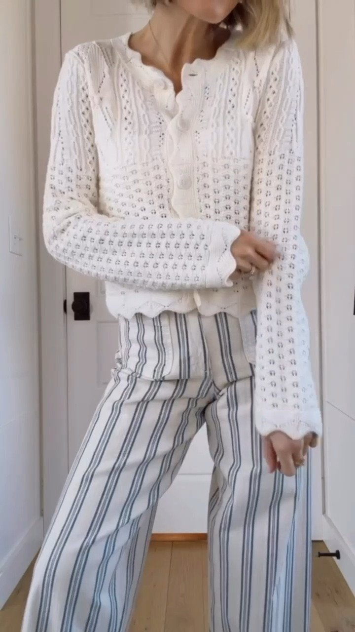 Loving this spring look 💕 this cardigan can be styled so many ways! Wearing S/4.

Loverly Grey, Target find, Target fashion, cream cardigan, cream sweater, striped jeans, spring fashion, spring outfit ideas 

#LTKootd #LTKSeasonal