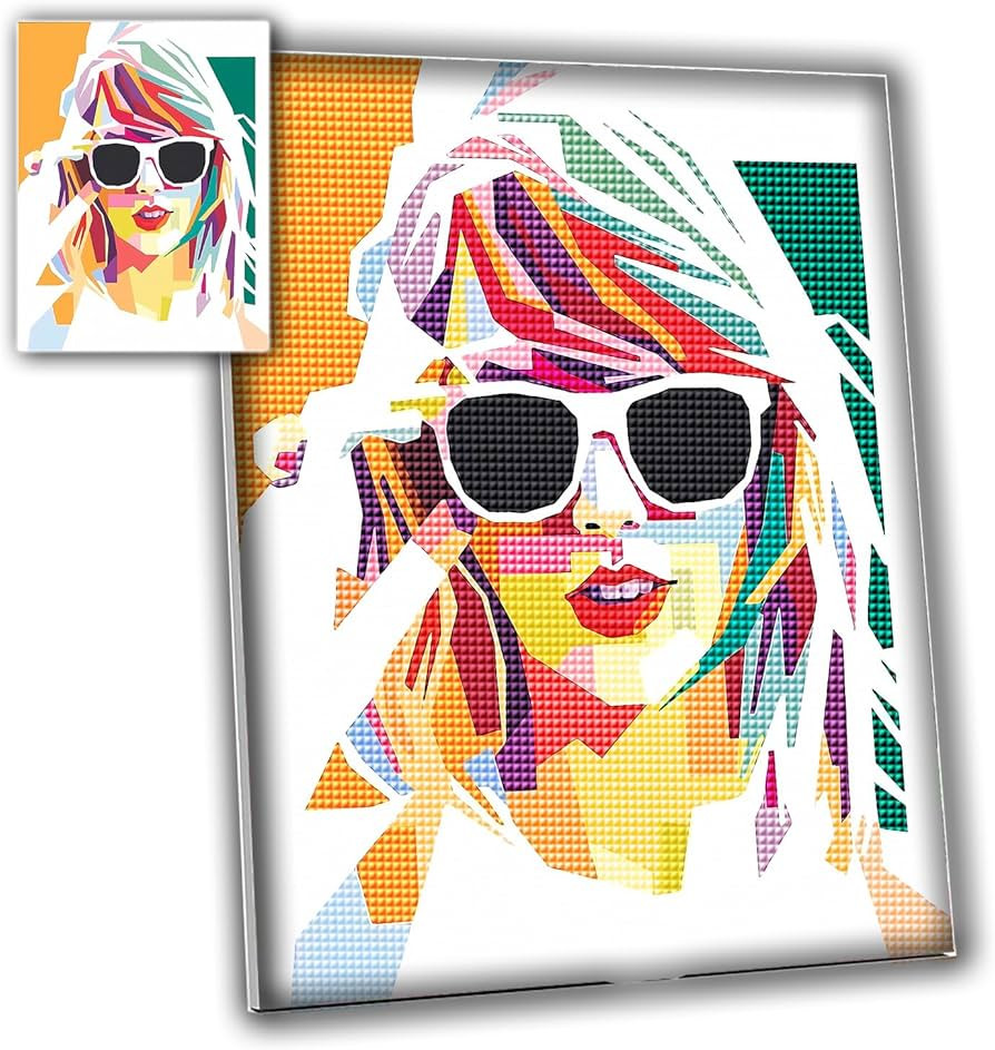 LETISH 5D Diamond Painting for Adults,DIY Diamond Painting Kits,Diamond Painting Kit Art for Wall... | Amazon (US)