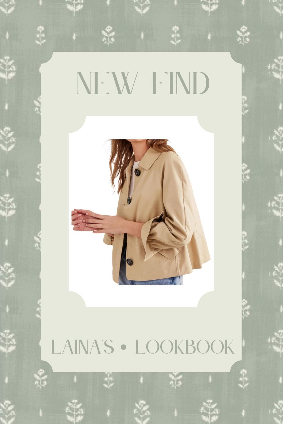 Cute trench little swing jacket for spring! Would love to wear with flats and denim!

#LTKworkwear #LTKeurope #LTKFind